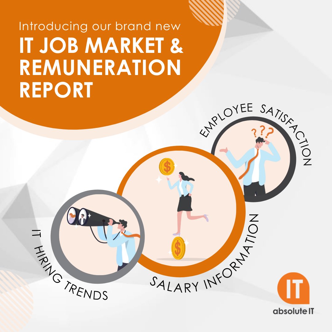 Happy Friday! 🎉 What better day to announce something exciting?? We’ve been working hard on our NEW 👉IT Job Market &amp; Remuneration Report and we’re nearly ready to share it with you! Here's a sneak peek...

#itjobmarketreport #itjobmarket #itsalaries #techsalaries #techcommunity