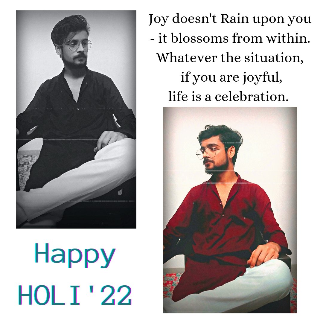 mr_gupta_ji's tweet photo. Happy Holi 🍁❤
Get colored in the love of humanity. 
#HappyHoli https://t.co/k0bdAhgaMG