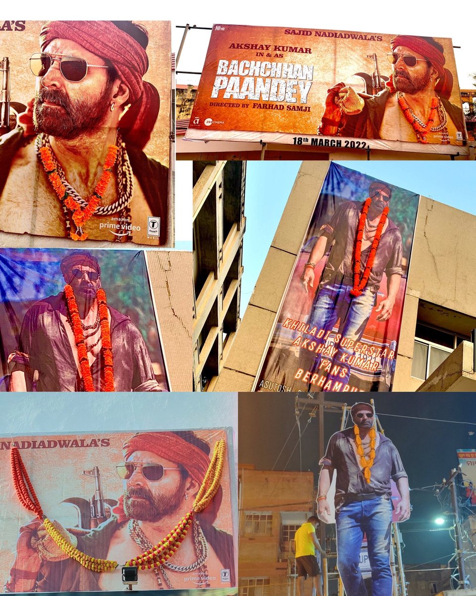 DevpalNitesh's tweet photo. This movie will be superhit no doubt more power to you @akshaykumar 
 #BachchhanPaandeyDay https://t.co/sMeKW0MKOP