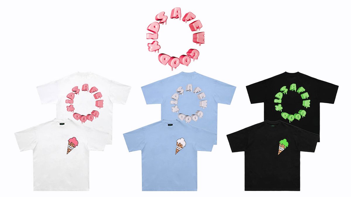 gekirock_shop's tweet photo. A FEW GOOD KIDS #AFGK
ICECREAM TEE 
https://t.co/kkEtRuRgEn

胸元のポップなプリントが目を引く1着。
バックには、ブランドの代表的なサークルロゴをアレンジしたグラフィックをオン。
表裏どちらから見てもインパクトのある仕上がりに。 https://t.co/e0KiyZy3f6