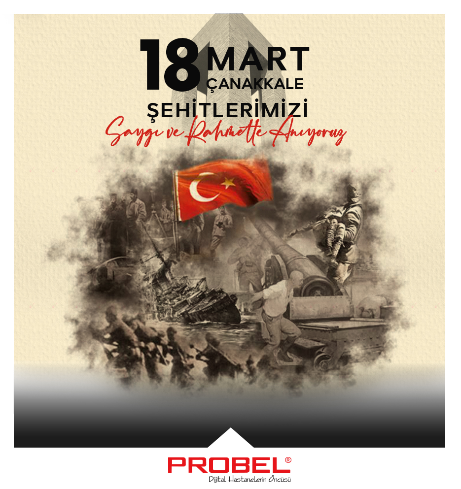 probelyazilim's tweet photo. 18 Mart ''Bir Destandır Çanakkale''
Şehitlerimizi Saygı ve Rahmetle Anıyoruz. https://t.co/SZ25hA7IwK