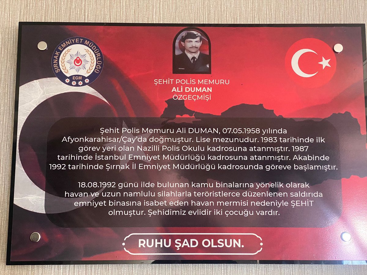 anesteziebru's tweet photo. Canım Babam ❤️ #şırnakemniyetmüdürlüğü https://t.co/w1GqinqKfZ