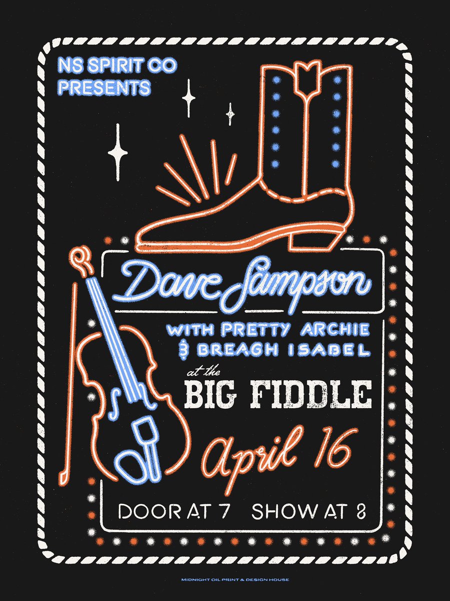 Tickets on sale this Friday at 10am :) find them at Davesampson.ca