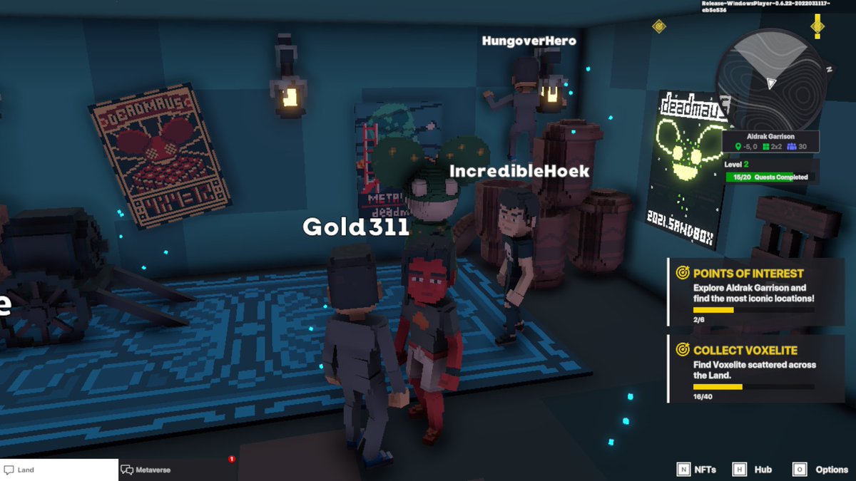 pnuengnueng's tweet photo. @TheSandboxGame @deadmau5 DEADMAU5 IS HERE

I just participated in the daily #SandboxAlphaS2Contest for a chance to earn up to 1,000 $SAND! Starting March 17 - Selfie with Deadmau5. Check out my screenshot below!
👇 #SandboxAlphaS2 https://t.co/N3dA9U7Nel