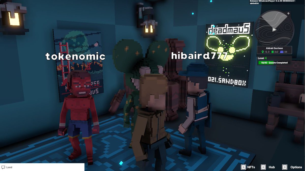AmandaGenova20's tweet photo. @TheSandboxGame @deadmau5 I just participated in the daily #SandboxAlphaS2Contest for a chance to earn up to 1,000 $SAND! Starting March 17 - Selfie with Deadmau5. Check out my screenshot below!
👇 #SandboxAlphaS2 https://t.co/i2aSpjusa2