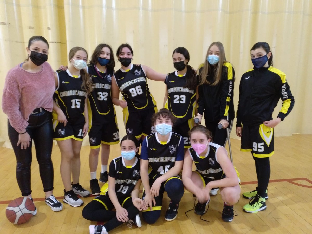 CDCdeArganda's tweet image. Ellas 😄🏀