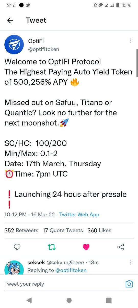 dongiee08's tweet photo. @optifitoken exciting! 🤩 https://t.co/XSO89wkBXG