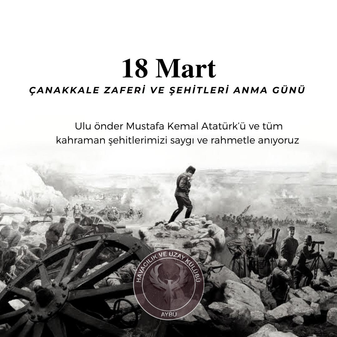 18 Mart Çanakkale Şehitlerimizi saygı, minnet ve rahmetle anıyoruz.