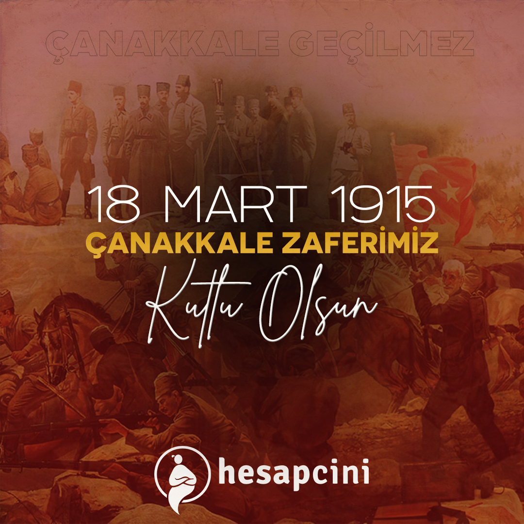 hesapcini's tweet photo. Bundan tam 107 yıl önce Çanakkale'de destan yazan, başta Gazi Mustafa Kemal Atatürk ve silah arkadaşları olmak üzere tüm şehitlerimizi ve ebediyete intikal eden kahraman gazilerimizi rahmetle ve minnetle anıyoruz.
#18martcanakkalezaferi #hesapcini https://t.co/eF1N9wPh9n