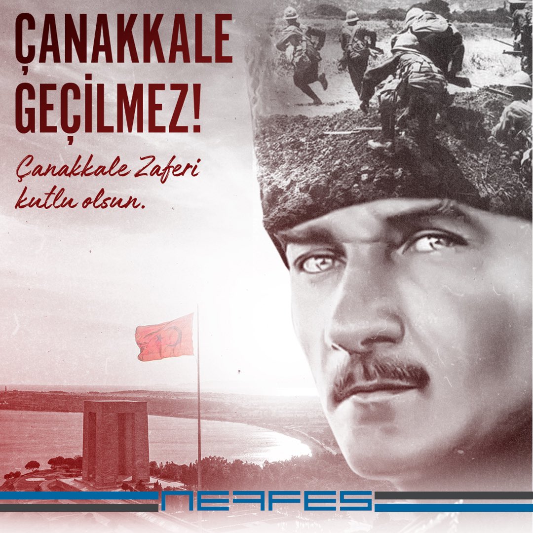 neffesnet's tweet photo. Çanakkale Zaferi'nin 107. yıl dönümünde Gazi Mustafa Kemal Atatürk ve tüm şehitlerimizi rahmet ve saygıyla anıyoruz. #18MartÇanakkaleZaferi 🇹🇷 https://t.co/pqdrXLVfPT