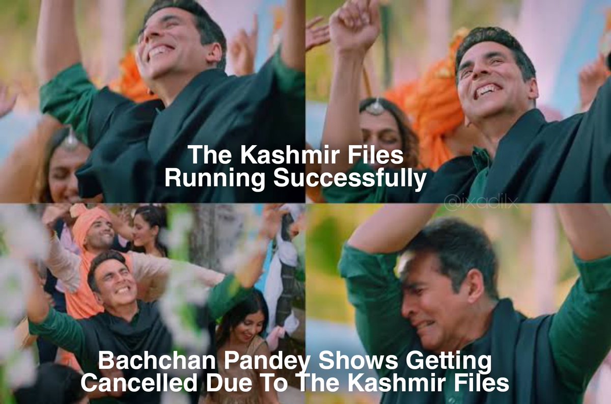 Thanos3421's tweet image. Now who did this?

#BoycottBachchhanPaandey