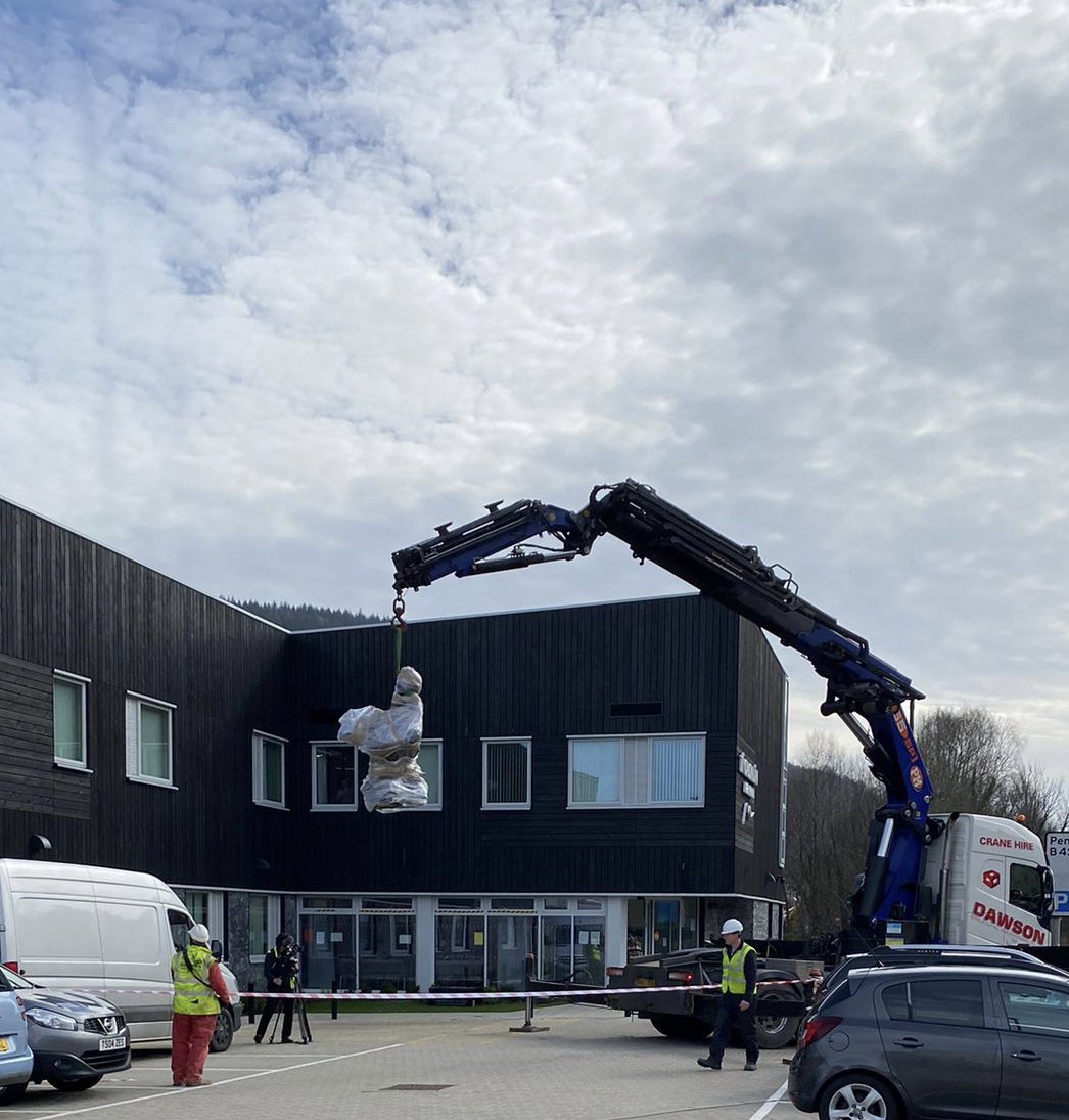 The big day is finally here! 🎉

This morning the #ElaineMorganStatue will be unveiled in a ceremony in #MountainAsh 

Thank you @studio_response, sculptor @emmarodgersart and Castle Fine Art Foundry for a superbly managed operation 

#MonumentalWelshWomen 
#5Women5Statues5Years