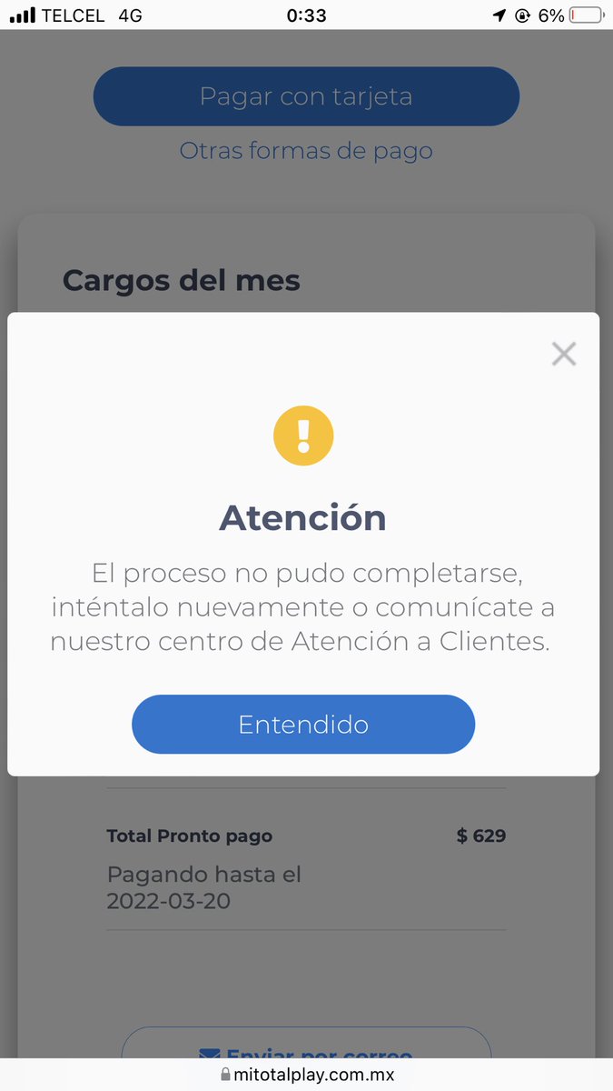taogames's tweet photo. @totalplaymx no puedo ni pagarles…
Excelente servicio eh y no digan la atención https://t.co/NXiBBI8p80