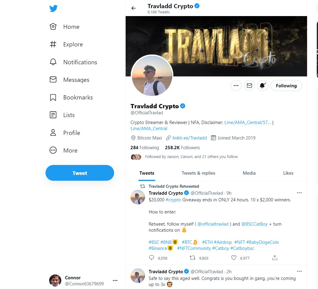 Connor63679699's tweet photo. @travladd @BSCCatBoy Done!! 😀 Hoping I can win!!! https://t.co/dF57ah0NQx