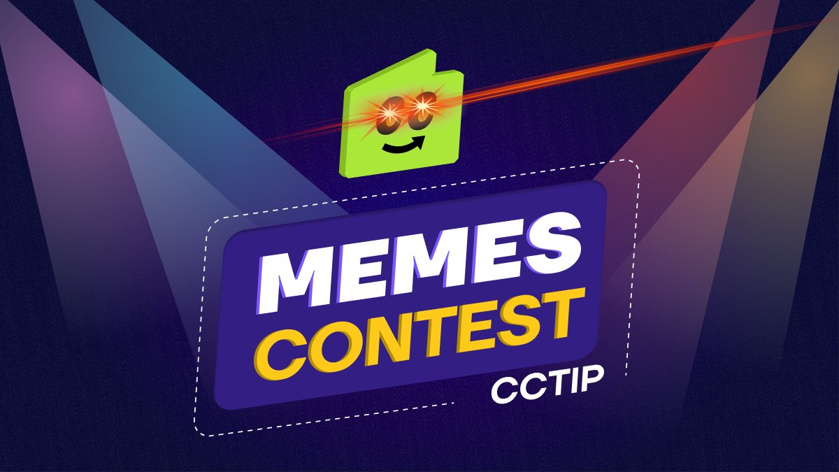 CwalletOfficial's tweet photo. 🎯CCTIP FIRST MEME CONTEST!🎯

Rules:

😍Comment your meme creation under this tweet with  #CCTIPxMeme

🎁10 excellent meme will share $50 

🐻Winners will be announced after we collect 100+ unique works

@cctip_com draw 5 APE 4000 #CCTIPxMEME
✅Quote Tweet with tag https://t.co/rXQr1HF6Xh