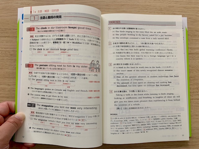 セレクトプラス 英語構文76』 見開き構成で，類例や練習問題もたっぷり