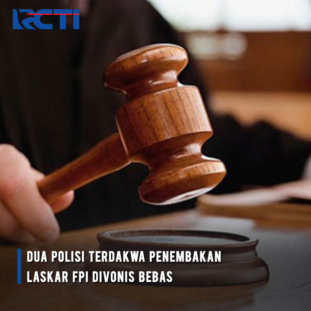 officialinews_'s tweet photo. PN Jaksel memvonis bebas dua orang terdakwa kasus unlawful killing terhadap laskar FPI di KM 50 Tol Jakarta-Cikampek 7 Desember 2020 silam.
https://t.co/Zi42Y35VeV
#Sidang #PNJaksel #UnlawfulKilling #LaskarFPI #Hukum #SeputariNewsRCTI #Penembakan https://t.co/7sHjWKyeIP