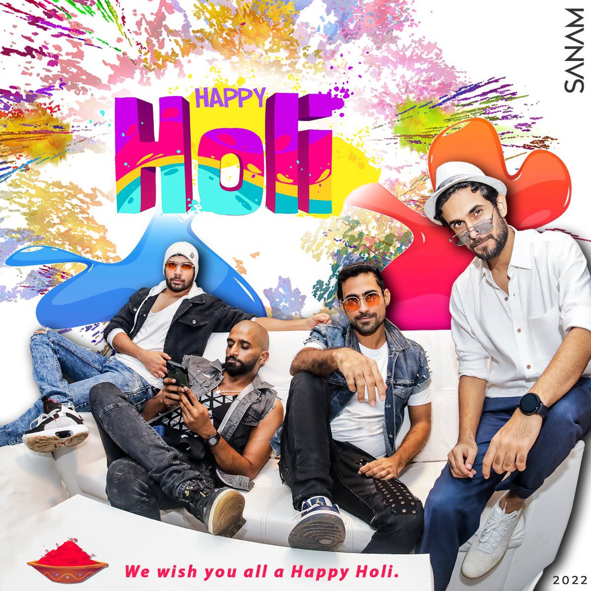 Sanam_Official's tweet photo. Happy Holi Everyone 🥳🥳🥳🥳❤️❤️❤️❤️ https://t.co/xX1jEQ2JQf