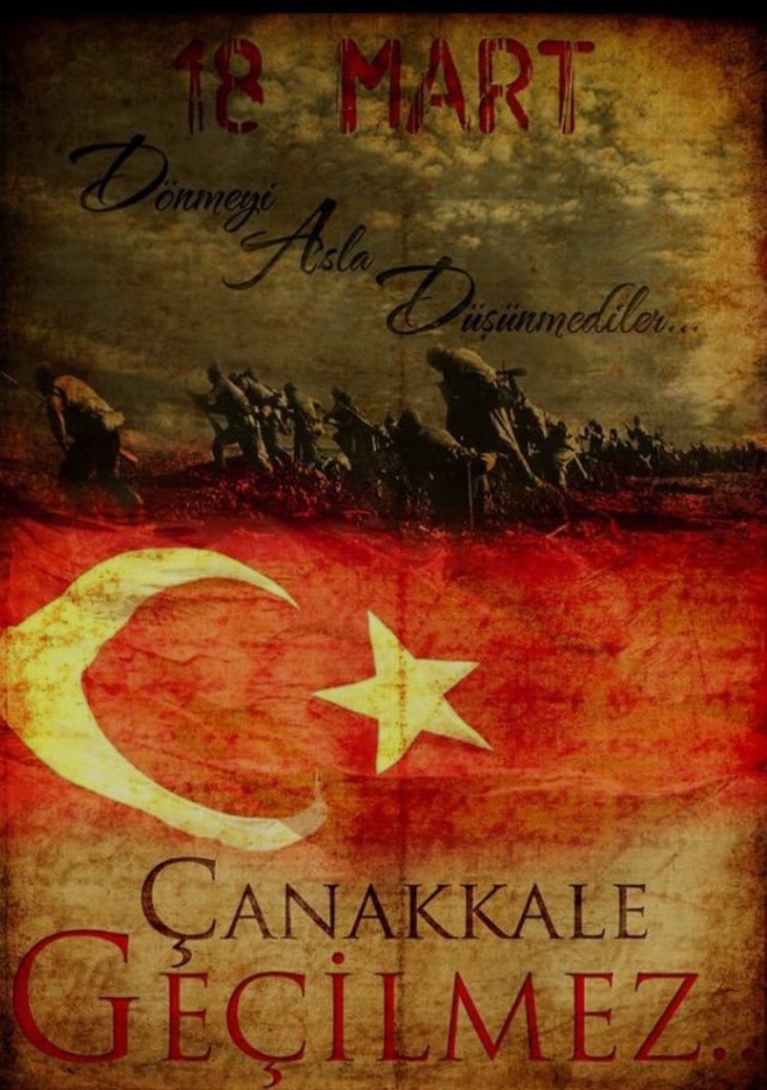 _Funda_Turkmen's tweet photo. Vurulmuş temiz alnından uzanmış yatıyor;
Bir hilâl uğruna ya Rab, ne güneşler batıyor!

Başta Ulu Önderimiz Gazi Mustafa Kemal Atatürk olmak üzere Çanakkale’yi geçilmez kılan aziz şehitlerimizi rahmet ve minnetle..
#CanakkaleZaferi
#CanakkaleGecilmez https://t.co/DLZNODSD1C