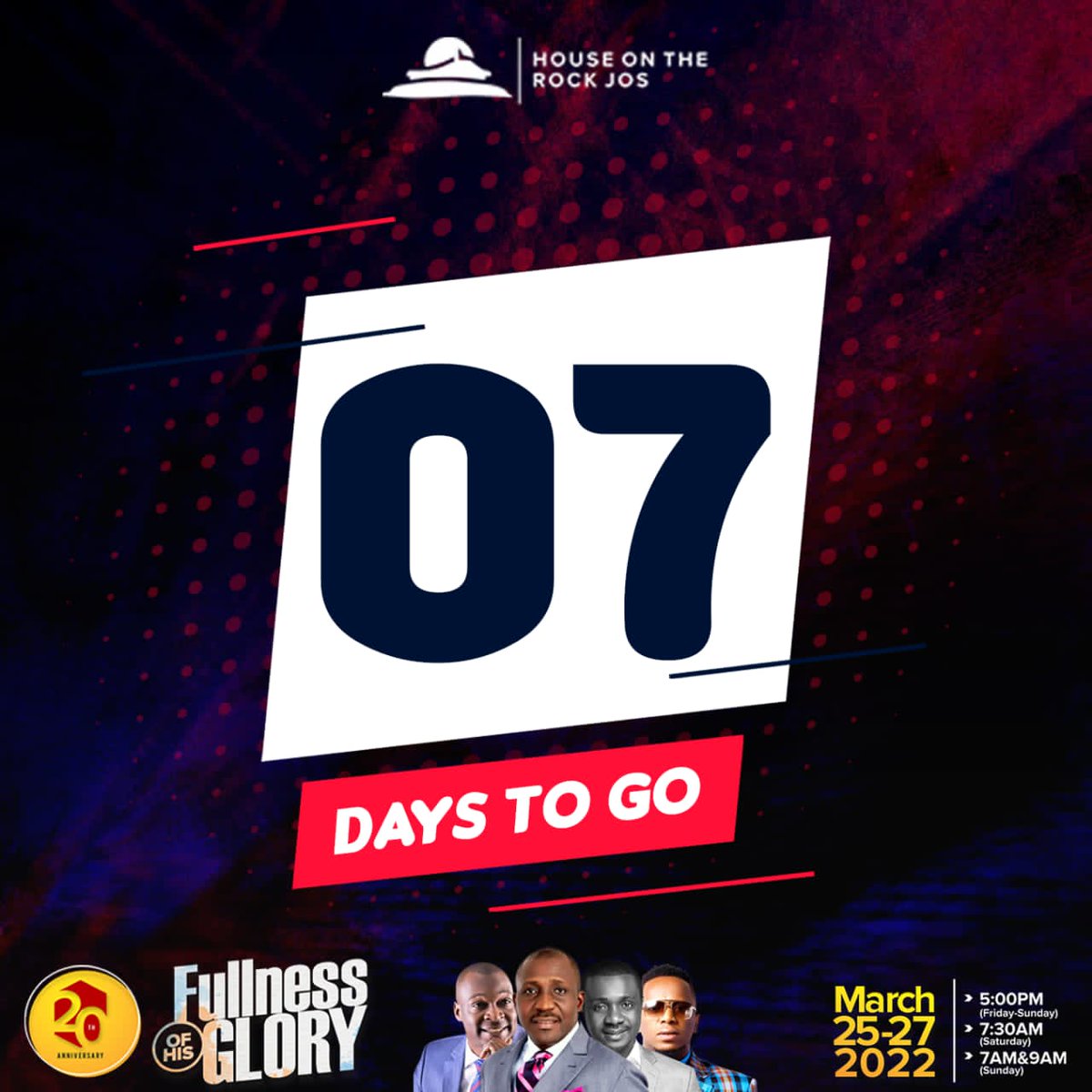HotrJos's tweet photo. There is a promise of God over your life and God is not ambiguous concerning what He wants to do with your life.

#HOTRJos
#20thAnniversary
#FullnessOfHisGlory
#HOTRJosAnniversary https://t.co/Lanc6PCX6K