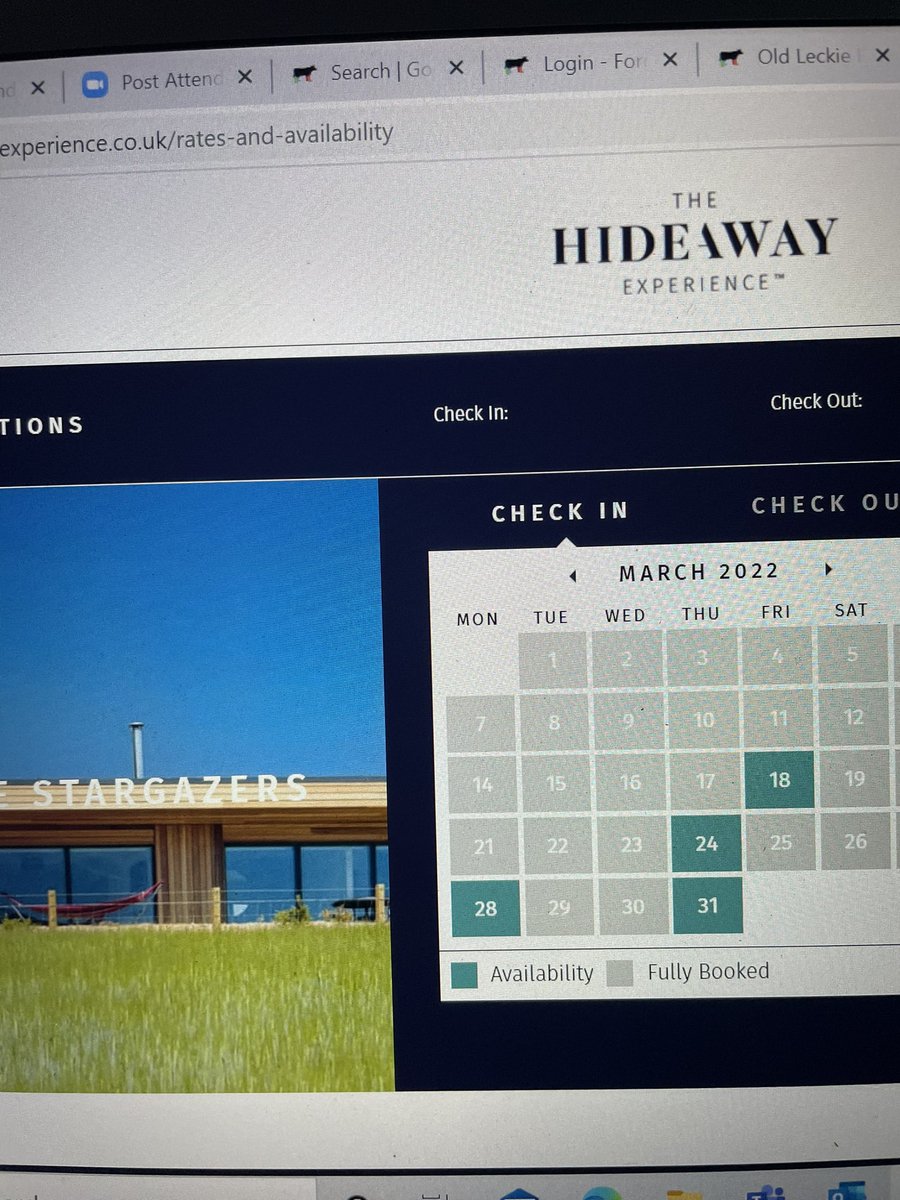 Contrary to what people think I very rarely get to sit in a hot tub at <a href="/LuxuryHideaways/">Hideaway Experience</a> with a cold glass of something but all going well will get in there tonight. Therapy for zoom hell this week.