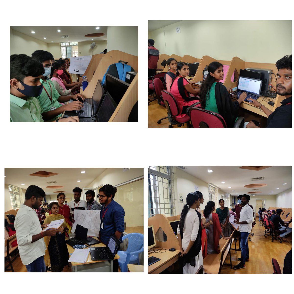 AUBIT3's tweet photo. University College of Engineering, BIT Campus ,Tiruchirappalli has hosted SIH 2022 Internal hackathon to select top 10 teams to participate in Smart India Hackathon on March 16 , 2022 . #sih2022 
#SmartIndiaHackathon2022 https://t.co/WmMSYWvhPY