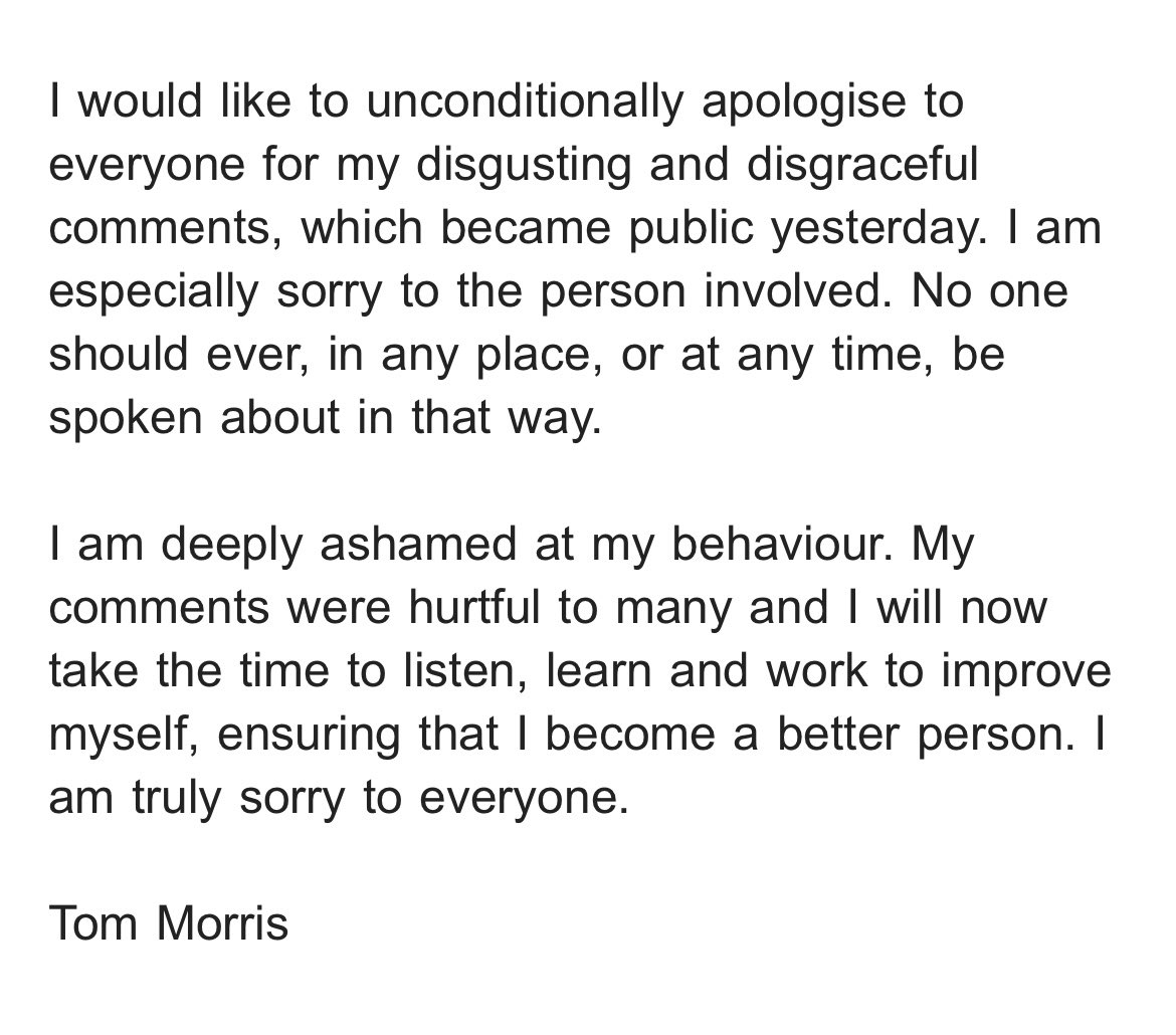 Tom Morris on Twitter "https//t.co/Aoh73V9OWI" / Twitter