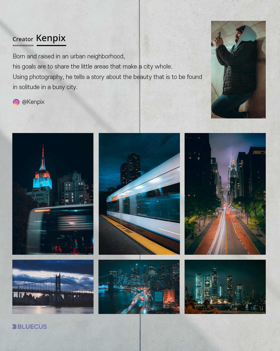 We're excited to introduce our #NFT creator “Kenpix”😍

👉Check out Kenpix's passionate and inspirational work at <a href="/BLUECUS_NFT/">BLUECUS</a>

🌐Link: bluecus.io/user-center/0x…

#PISTTRUST $PIST #NFTartists #creator #NFTMarketplace #nftart #Bluecus #Ethereum #photography