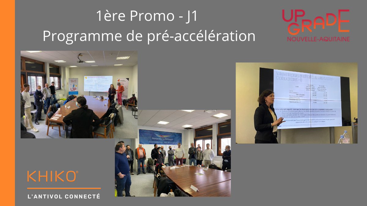 Khikoantivol's tweet photo. Ravi et honoré d'intégrer la 1ère promo du prg de pré-accélération @UpGrade_NA  💪🚀

J1 collective chez @Bdx_Technowest   

Au programme échanges, partages sur nos enjeux et challenges + Intervention de @KPMG 

🙏Team @UpGrade_NA 

#innovation #hypercroissance #regionstartup https://t.co/nKlvHpfhbr