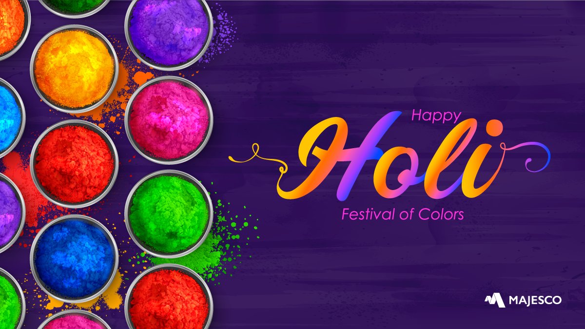 To all those that celebrate, Happy Holi to you and your family! #Holi2022