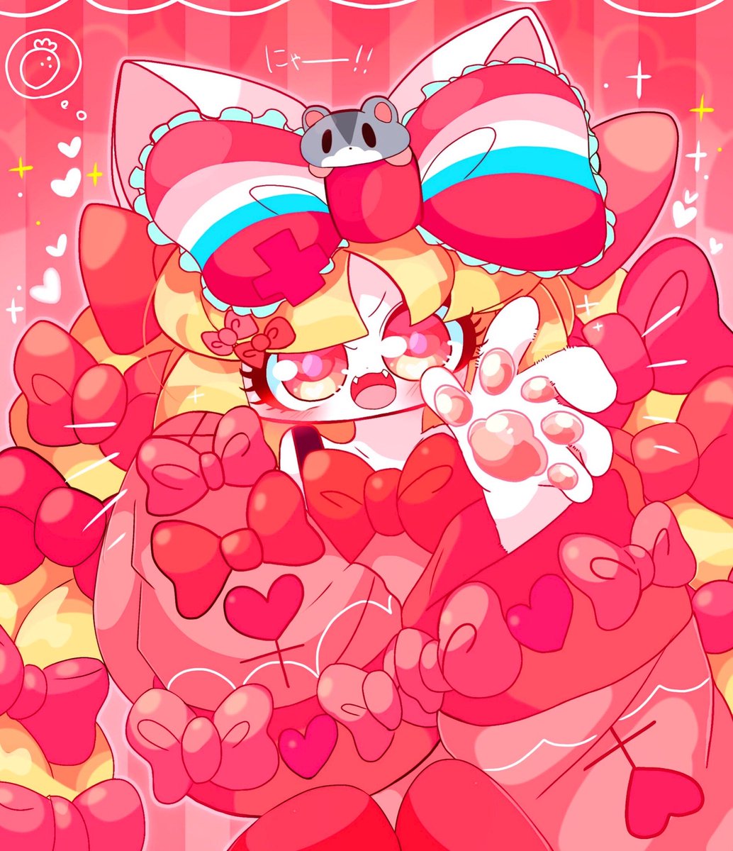 Niipiniipipi's tweet photo. 🍓💕もにゅもにゅしちゃうぞ！！🎀 https://t.co/WB1ZhCBfrG