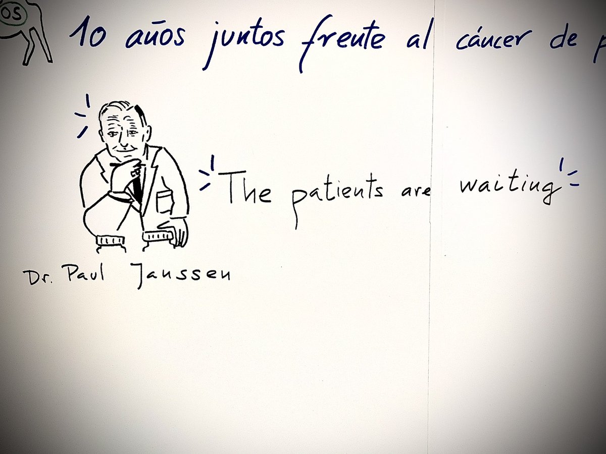 bevisualthinker's tweet photo. “The patients are waiting” #FfPaciente a @JanssenESP
Dibujo en directo para #ProyectoAndrogeno2022 sobre #CancerDeProstata en @RiuHoteles
Gracias Dr Joaquín Casariego García-Lubén por el apoyo técnico
#VisualThinking
#GraphicRecording
#DibujoDeIdeas
#MetaforasVisuales https://t.co/gAd6E97HCs