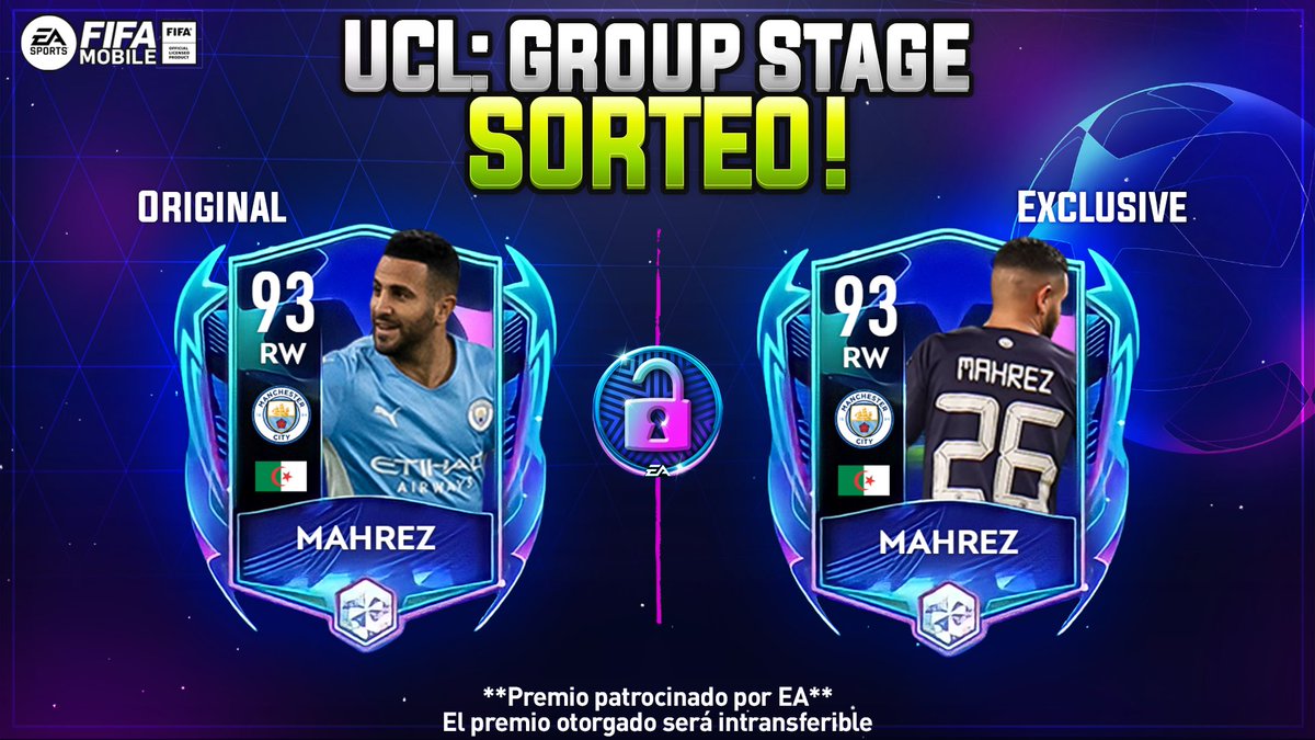 HDWolvie's tweet photo. 🚨SORTEO UCL Mahrez Especial🚨 Patrocinado por @EAFIFAMOBILE

Requisitos:
✅Seguir a @HDWolvie y @EAFIFAMOBILE
🔄RT al tweet 
✅Suscribirse a YouTube
✅Seguirme en https://t.co/Y4Y3nmw1Zo 

Finaliza el lunes 21 a las 18h.

SUERTE A TODOS 💥💪 https://t.co/u3V7XqGqtn