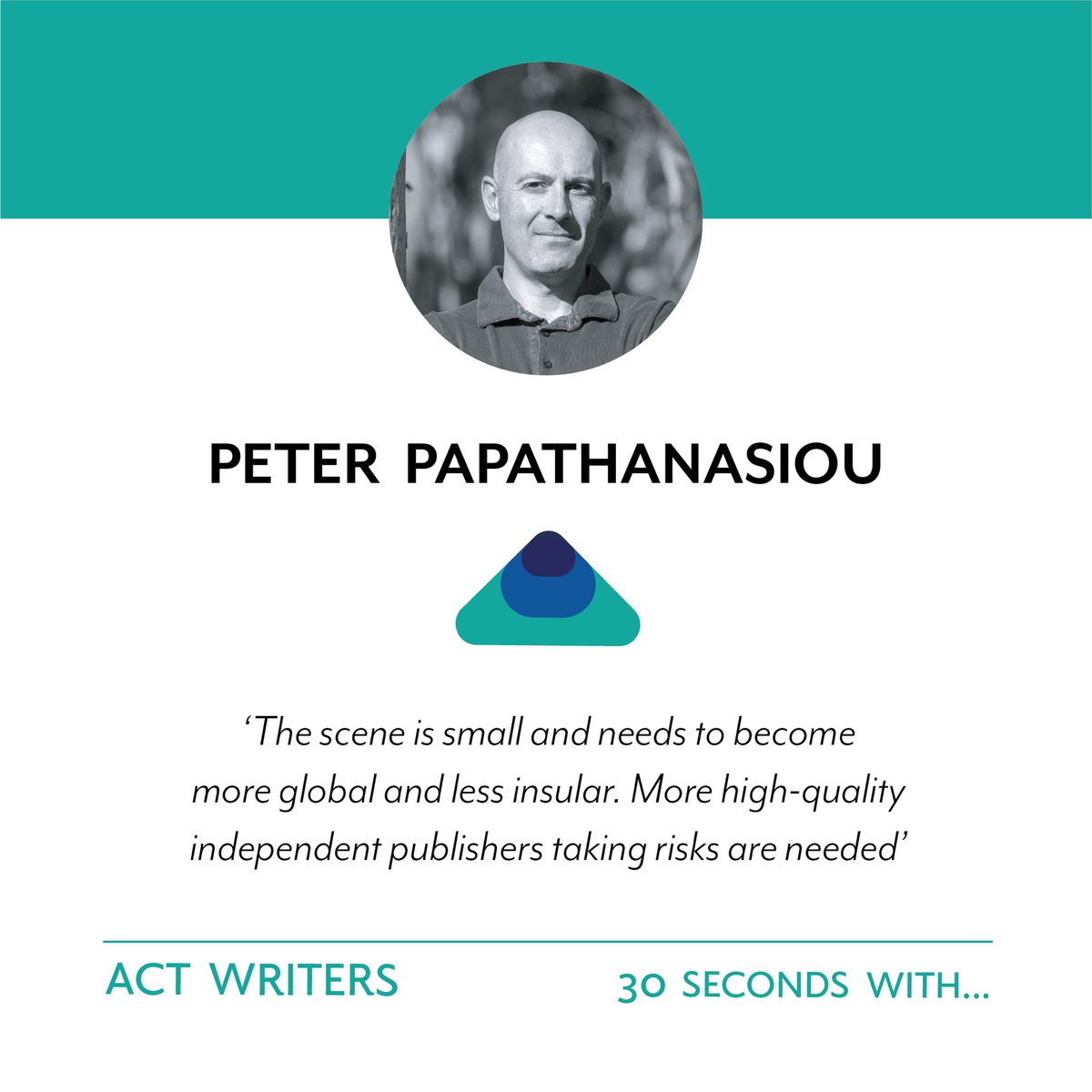 marion_writers's tweet photo. 🎙️Don't miss the latest instalment of 30 Seconds with... featuring @peteplastic on why he writes, his best writing advice and what needs to change in the Australian publishing scene! 🎙️

https://t.co/gRi0O1BqtO

#CBRarts @artsACT1 #30secondswith https://t.co/rpkbcnjTI8