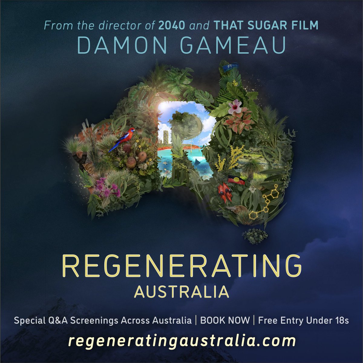 This weekend, the latest short film from award-winning Regen Studios will be showing at six different cinemas across Melbourne. 

This is more than just a film. This is our future. Find an event near you today!
theregenerators.co/regenerating-a…