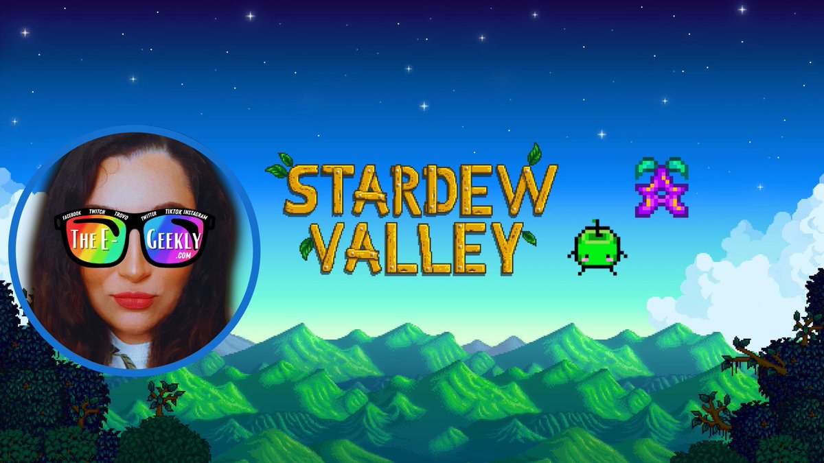 ItsStarMystique's tweet photo. ✨I'm LIVE now on #Twitch here https://t.co/CjlZNCKmGk playing #StardewValley

🦄Come hang out with the Unicorn Club for some chaotic good vibes!

@TheEGeekly #twitchaffiliate #twitchstreamer  #smallstreamer #Livestream #twitchtv #stardew https://t.co/b4kZY8ISu9