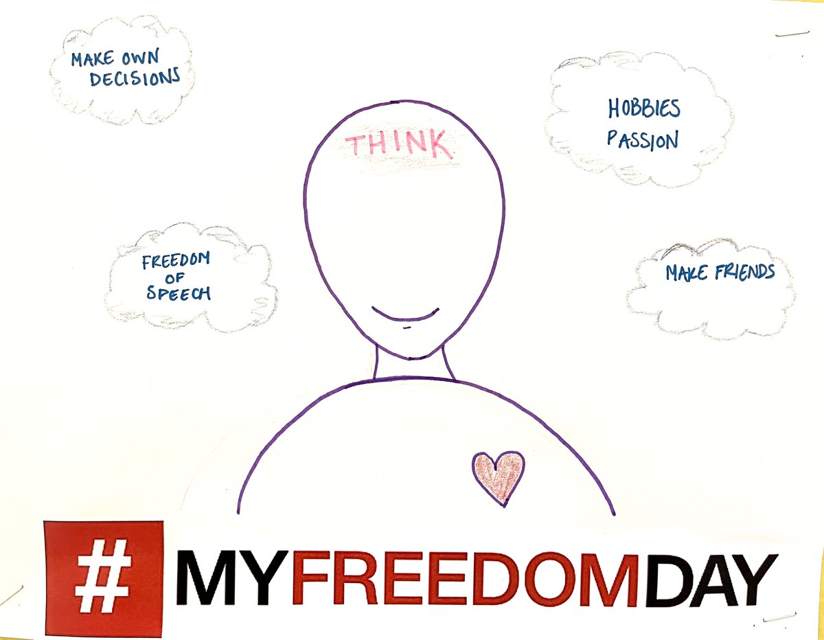 AmbatovyIS's tweet photo. What does freedom mean to you? Students at Ambatovy International School in Madagascar reflect on, create art and share “Freedom to me is..." #MyFreedomDay  #CGCProject #ISSEdu #children #education #humanrights #AmbatovyIsEducation @ISSCommunity @CNNFreedom https://t.co/SolaLnHpfA