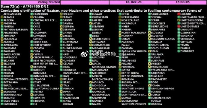 Neptune24882415's tweet photo. @trump_stakes @zlj517 There were life and death matters taking place. Pro-genocide or anti-genocide seems like the decision at that moment. Here’s how the world voted on ant-nazism. https://t.co/ntoXFe4z0Z