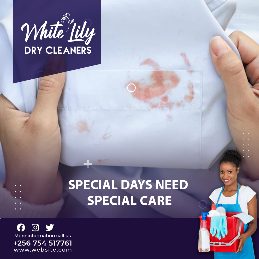 LilyCleaners's tweet photo. It’s a once-in-a-lifetime event and it requires maximum care.Don't be stressed by that stubborn stain on your special attire, leave it to us since we understand what special means and we can make it look good as new 

Call us:0754 517 761,we pick and deliver

#ProfessionalCleaner https://t.co/zL8gPdSXDf