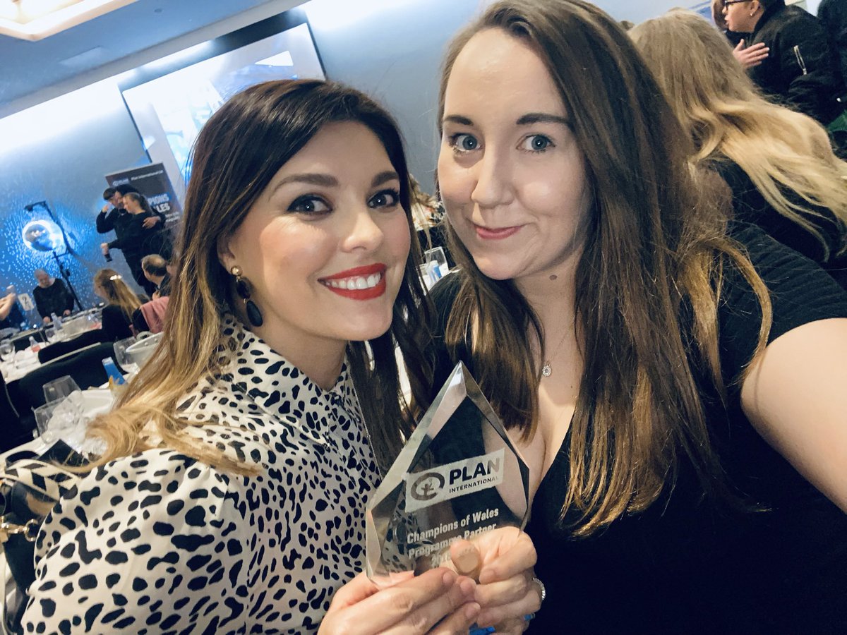 SuzySorby's tweet photo. Amazing Evening Last night at the Champions Of Wales Celebration Event In Cardiff With @PlanUK So Lovely To Be Able To Bring All Our Go Girls Together 💗 @BronAfon @poblgroup @BACommCreate #GirlsRightsWales #TogetherGirlsStandStrong https://t.co/vCMeWYEaBx