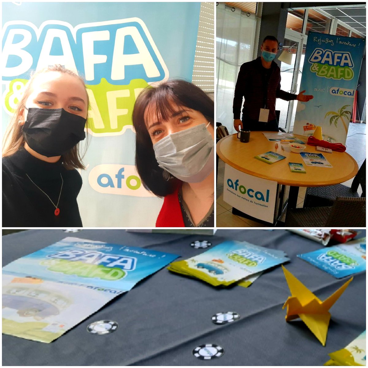 🤩 Forum #jobdete ! Nuit de l'#Orientation ! Quel plaisir de vous accueillir et de vous retrouver sur ces rendez-vous emploi et formation en #Normandie !
👉 #BAFA #BAFD - afocal.fr

#Education #Animation #Formation
#Jeunesse #Engagement #EducPop