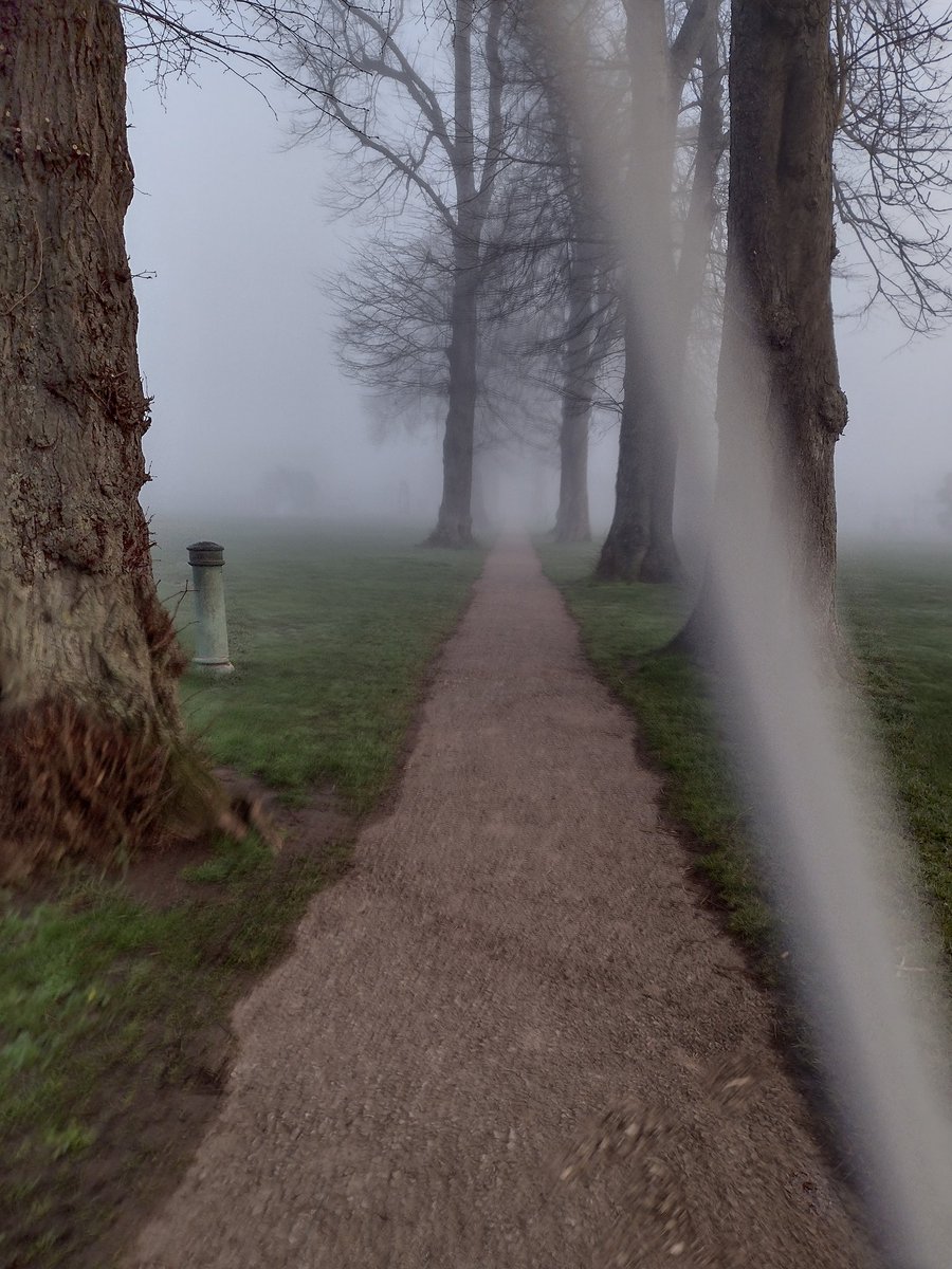 Going to pretend that isn't a headphone wire but the photo effect thing from the omen. Fits with the foggy atmosphere outside https://t.co/razgBE2VxX