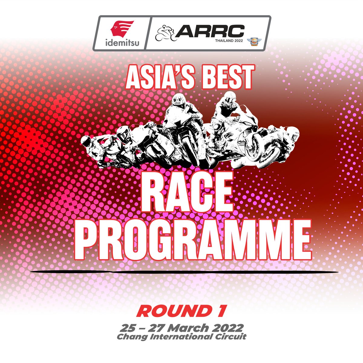 asiangp's tweet photo. We are just days away from the exhilaration of ARRC!
Swipe left to view the full schedule of #Round1 πΉπ
#AsiaPower #CountdownToRace #ARRC https://t.co/NwEeE6dMs5
