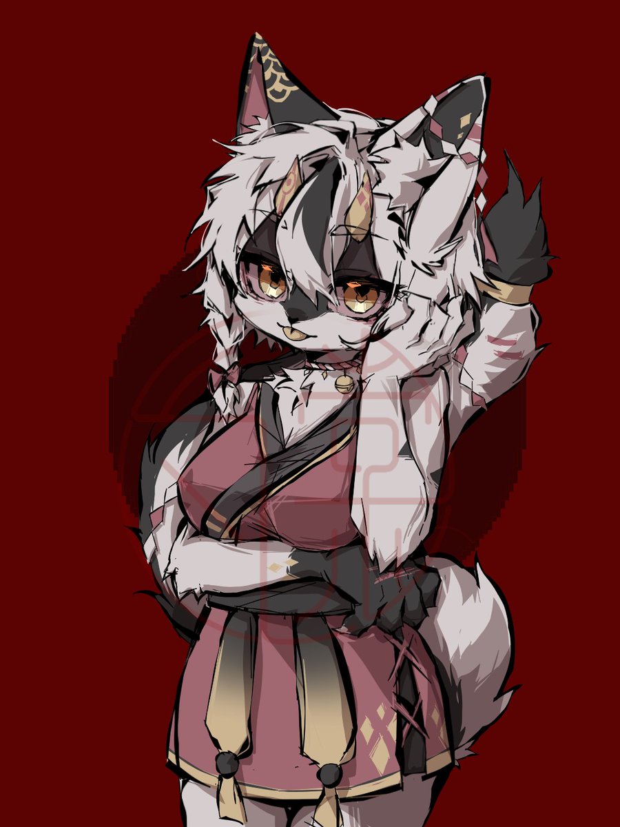 TangFoxs's tweet photo. ❤️🖤💛 #oc #furry https://t.co/DiBOTRCImW