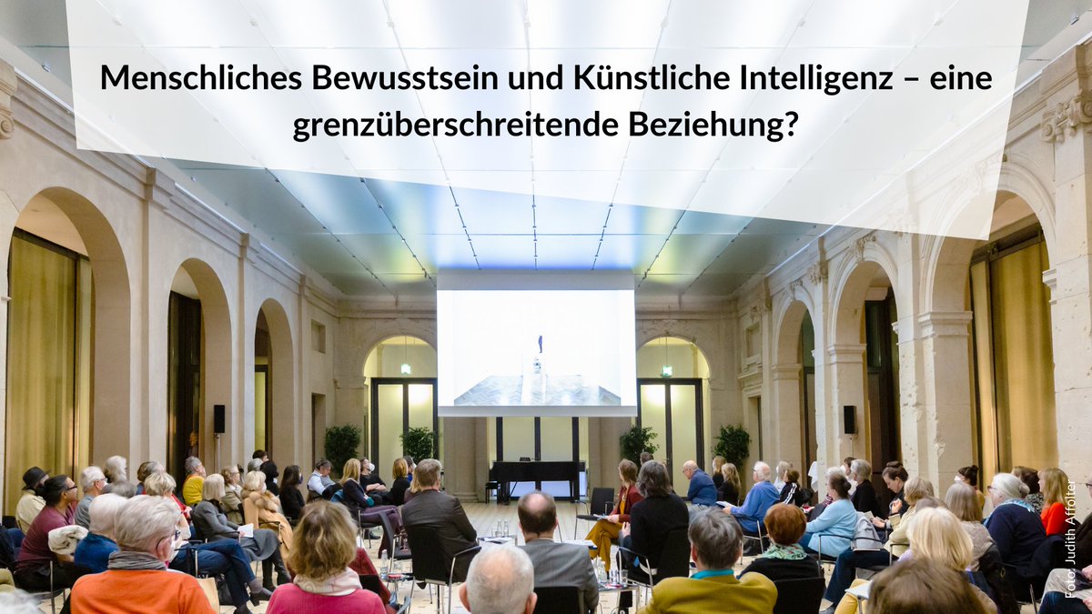 Akademienunion's tweet photo. Danke an alle, die bei unserer ersten Präsenzveranstaltung 2022 am Dienstag dabei waren! Es war eine spannende Diskussion zum Thema „Menschliches Bewusstsein und Künstliche Intelligenz“ im Rahmen unserer Reihe #Menschwerdung in Zusammenarbeit mit der @ScheringStiftg. https://t.co/TiPZGAVpms