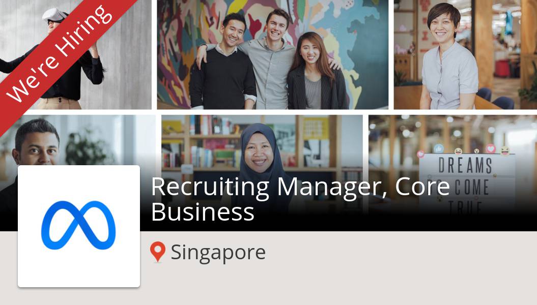 Mallikarjun2507's tweet photo. #Recruiting #Manager, Core Business (#job) wanted in #Singapore. #FacebookCareers https://t.co/uaGRppRfXm https://t.co/CBEPfNzun6