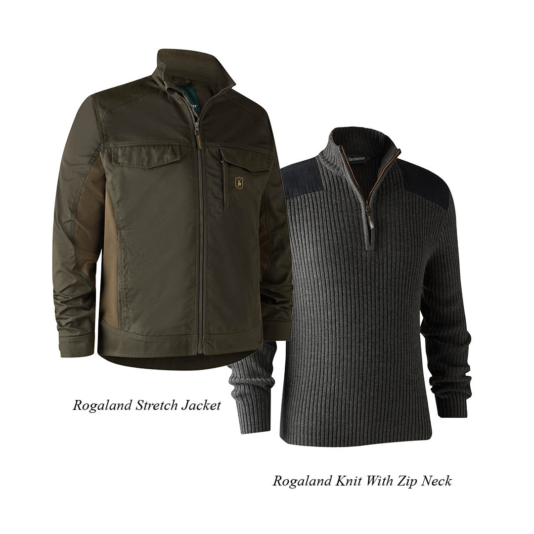 Layer up with the Rogaland Stretch Jacket and the Rogaland Knit with Zip Neck for the next rubbish picking trip.

Explore the Rogaland collection: bit.ly/3ol3oY7

#Deerhunter #deerhunter_eu #deerhunterclothing #huntingclothing #hunting #forestcleanup #forestlife