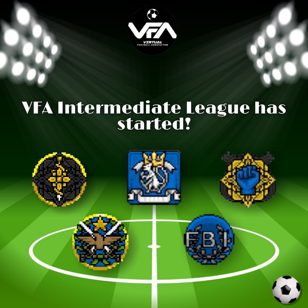 VFAHabbo's tweet photo. Its time for another VFA League! This time we are doing Intermediate League. Which team do u guys support? Let us know! ✨⚽️

@ImperialHabbo 
@habbodefensie 
@HabboPAdam 
@USDFHabbo 
@HabboFBINW3C https://t.co/ZQh5GjTUNg