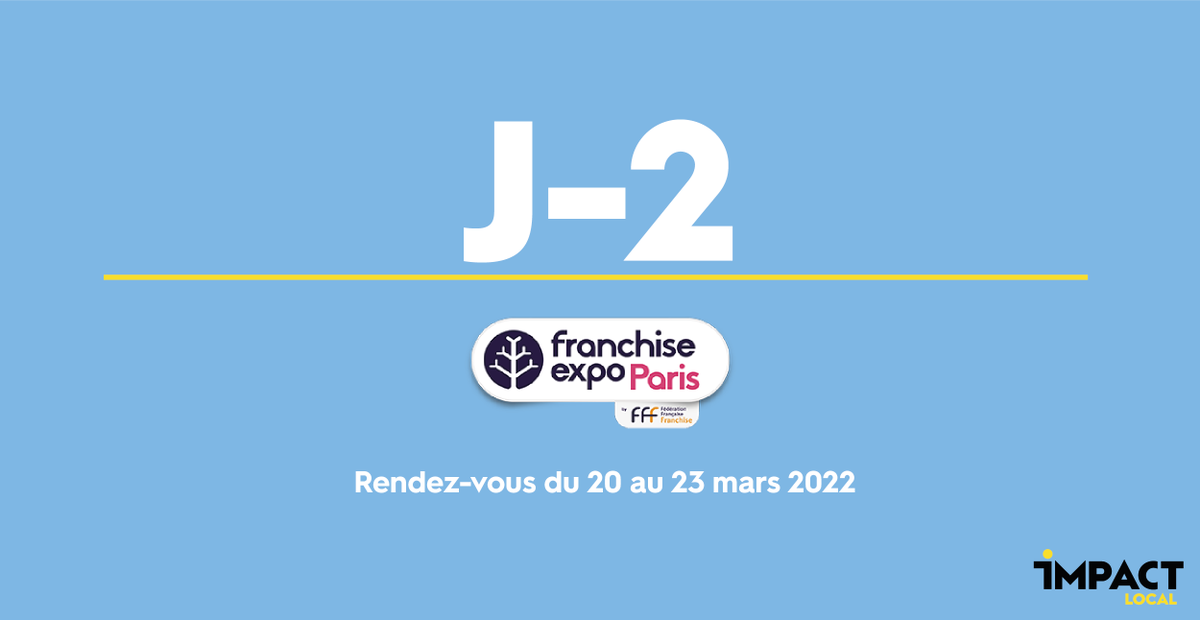[Accélérer son #développement]🚀
J-2 avant <a href="/Franchise_Expo/">Franchise Expo Paris</a> !
Vous êtes une #enseigne ou un #entrepreneur ? Que vous soyez en phase de réflexion ou déjà avancé dans votre projet, venez en discuter avec nous !
 
📅 20 - 23 mars
📍 Pour un rdv avec nous : hubs.la/Q01594c40