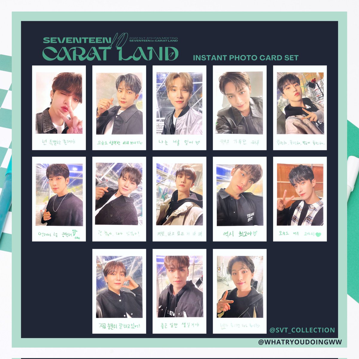 SEVENTEEN  CARAT LAND 2022  トレカ 生ハム on X: 